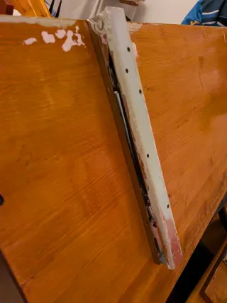 Escritorio plegable de madera