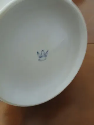 Sopera de porcelana beige