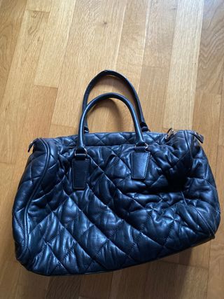 Bolso Bimba y Lola negro acolchado