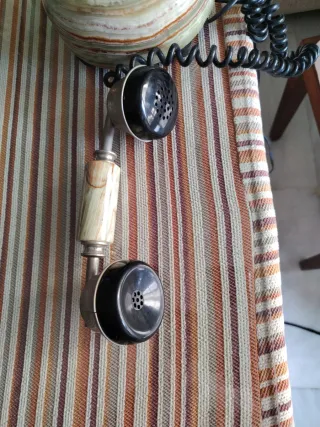 Teléfono antiguo mármol italiano