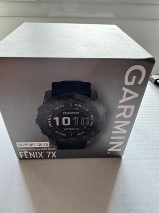Garmin Fénix 7X Solar Sapphire