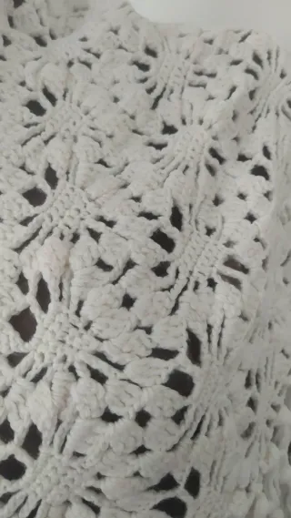 Sciarpa uncinetto vintage anni '70