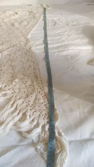 Sciarpa uncinetto vintage anni '70