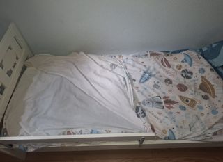 Cama infantil Ikea Kritter blanca