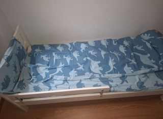 Cama infantil Ikea Kritter blanca