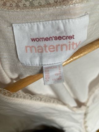 Camisón Maternidad Blanco
