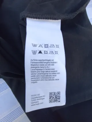 Camiseta HUGO Negra Talla L