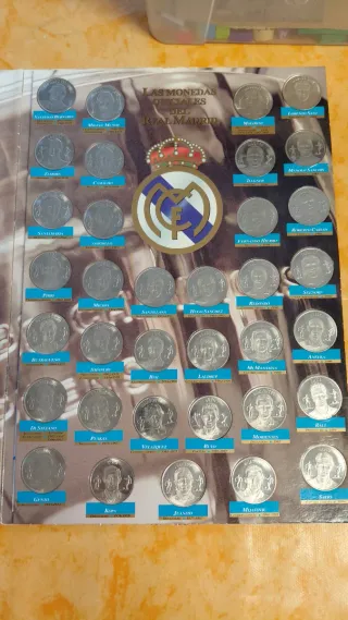Álbum Monedas Real Madrid Siglo XX XXI