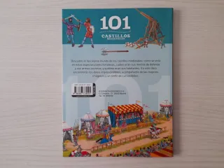 SOLO ENVÍO Libro ilustrado castillos medievales