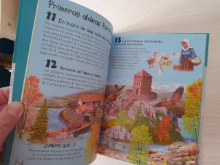 SOLO ENVÍO Libro ilustrado castillos medievales