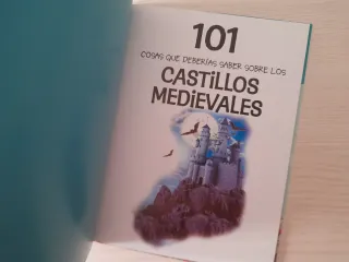 SOLO ENVÍO Libro ilustrado castillos medievales