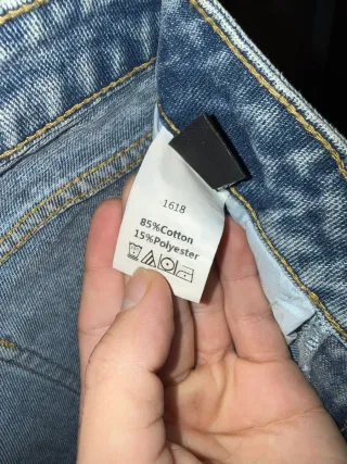 Vaqueros grises Shein Talla S rotos