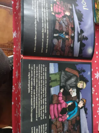 L Ona i el mussol pirinenc.  Escrito en catalán.