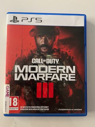 Call of Duty Modern Warfare III PS5