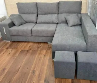 Sofás chaise longue nuevos a estrenar