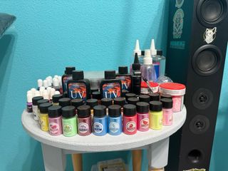 Kit Resina UV y Pigmentos para Manualidades y masm