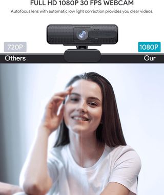 NUEVO - Webcam HD 1080P USB con Micrófono