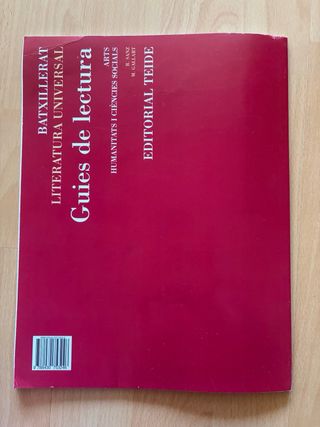 Trajecte. Literatura universal i guies de lectu...