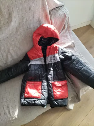 Chaqueta niño estampada