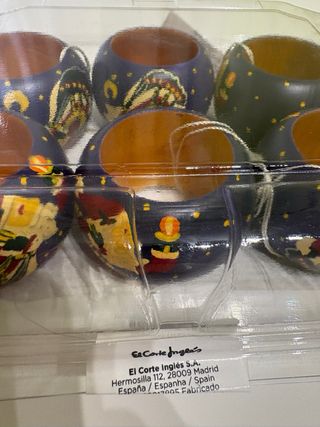 Servilleteros Navidad El Corte Inglés Madera