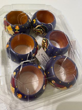 Servilleteros Navidad El Corte Inglés Madera