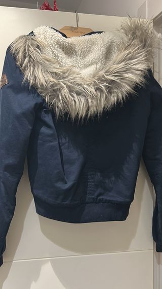 Chaqueta Hollister Azul Talla S