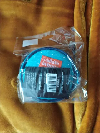 Monedero redondo Cállate la boca