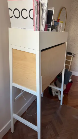 Escritorio juvenil madera y metal