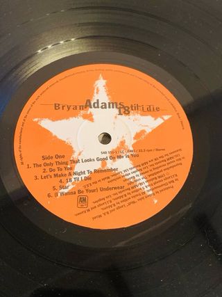 Vinilo Bryan Adams - 18 til I Die