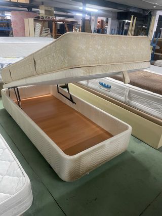 Cama abatible con colchón 90x190