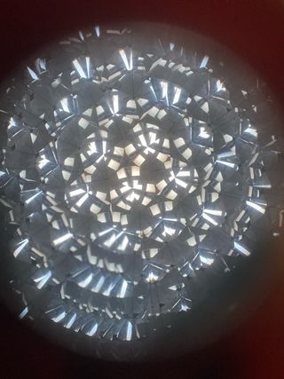 Caleidoscopio Vintage Dorado