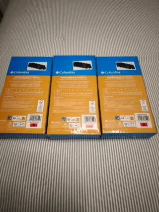 3x 5 Calzoncillos Boxer Columbia Talla M