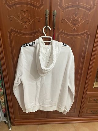 Sudadera Fila Blanca con Logo