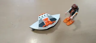 Playmobil Spy Jet Ski y Buzo