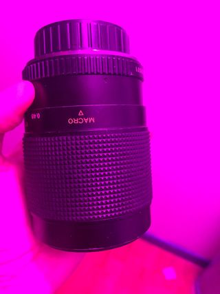 Objetivo Zoom + Macro 35-50mm