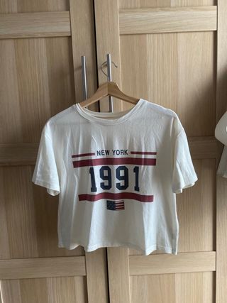Camiseta corta New York 1991