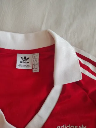 Top Adidas Rojo retro Talla S