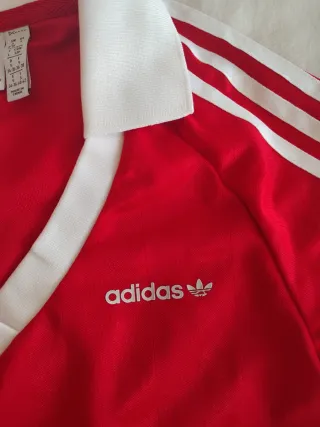 Top Adidas Rojo retro Talla S