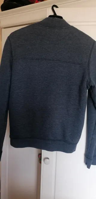 Chaqueta Hollister Sudadera Azul Talla S