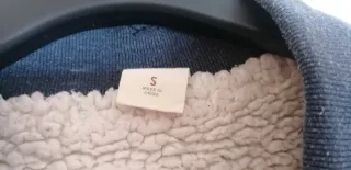 Chaqueta Hollister Sudadera Azul Talla S