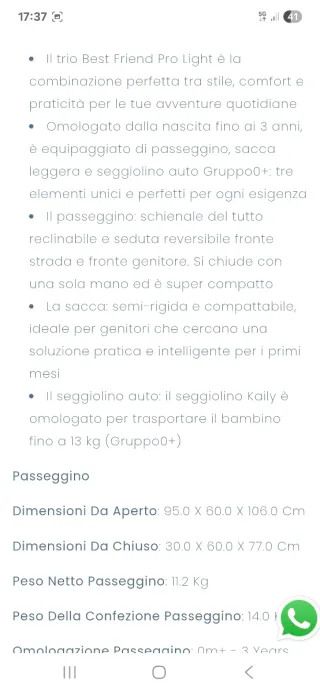 Trio Chicco Best Friend Viola