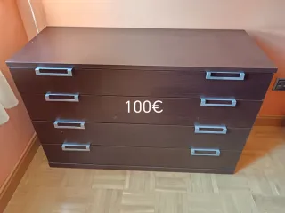 Mesita de noche 3 cajones