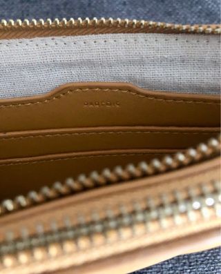 Bolso Parfois color mostaza con tachuelas