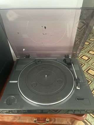 Minicadena Pioneer con tocadiscos pioneer