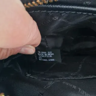 Bolso bandolera Michael Kors negro