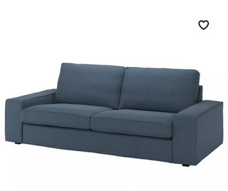 Divano a 2 posti Kiwik Ikea grigio