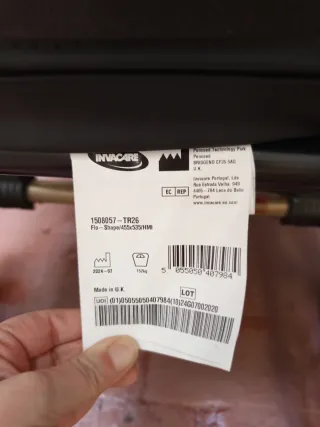 Silla de ruedas de ortopedia.