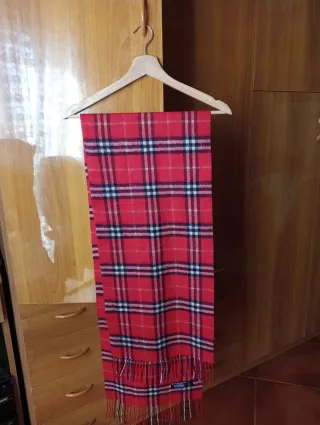 Sciarpa Burberry Tartan Cashmere Vintage