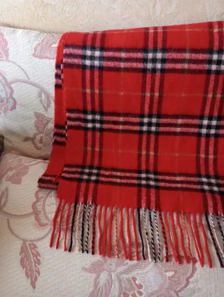 Sciarpa Burberry Tartan Cashmere Vintage