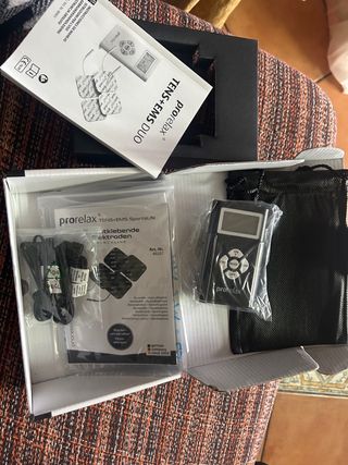 Masajeador TENS+EMS Prorelax